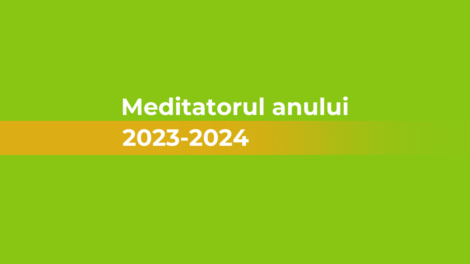 Premiul «Meditatorul anului» 2023-2024 la BUKI
